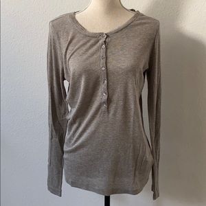 J crew sizeXL gray sweater button down, new w/tag!